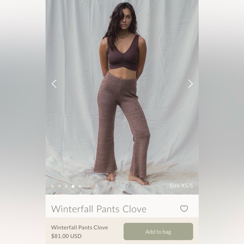 Indigo Luna Winterfall Pants Clove